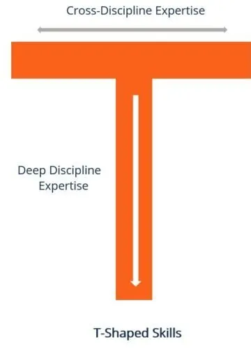 Ajansara - growth hacking nedir? Ne demek? - t şekilli kabiliyet edinme