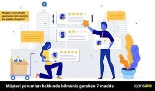 Müşteri yorumları hakkında bilmeniz gereken 7 madde2 1 ajans yöneticilerinin mutlaka okuması gereken 10 blog yazısı ajansara