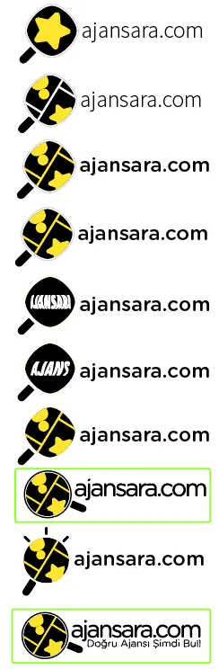 Ajansara varyasyonlar nasıl logo tasarımı yapılır? Ajansara