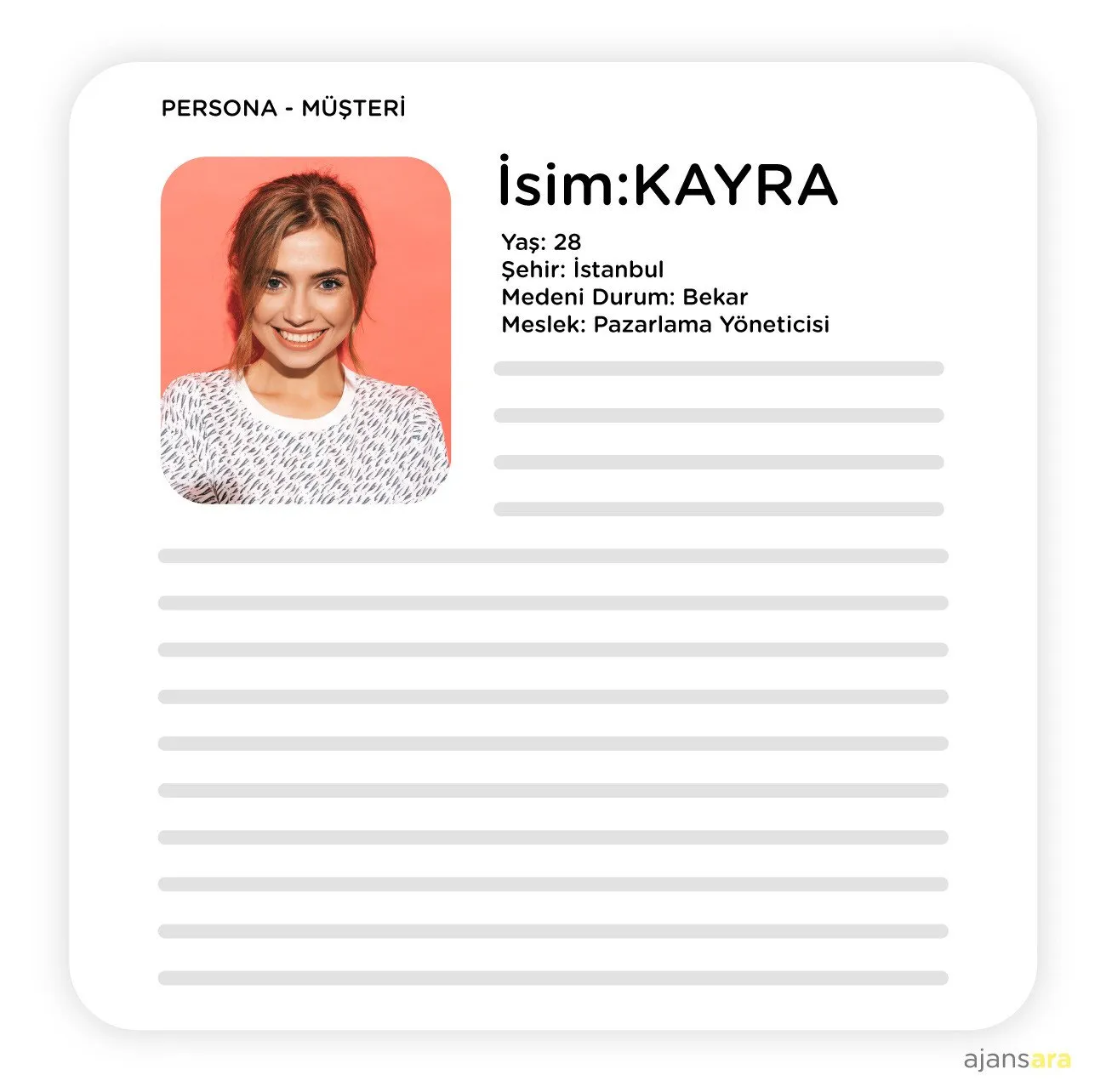 Customer journey map persona müşteri yolculuk haritası nedir persona nedir ajansara müşteri yolculuk haritası ajansara
