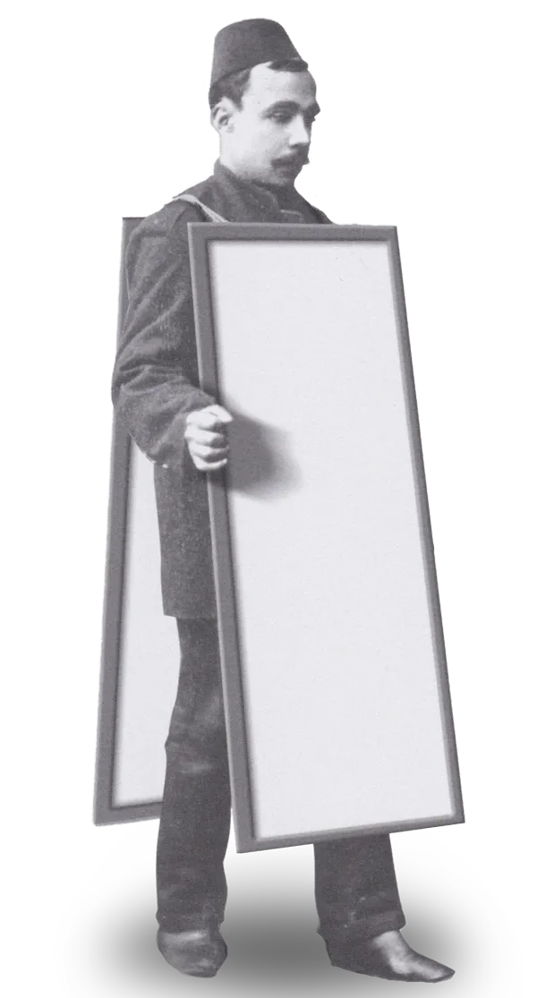Ilancılık tarihi french sandvich adam billboard adam kalite adam i̇lancılık - reklamcılığın kalbinin i̇lk attığı yer ajansara