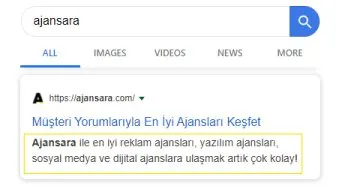 Meta 2 seo nedir nasil yapilir ipuclari anlatim ornek ajansara seo nasıl yapılır? Ajansara